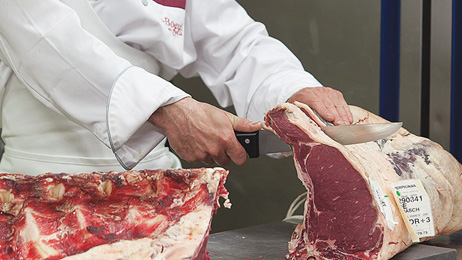 Découpe de la viande